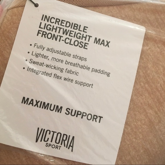 Sports Bra Zip Front - Picture 2 of 2